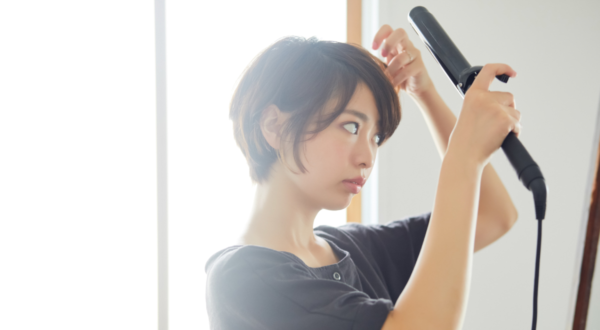 ヘアアイロン（ストレート）をしても効かない、キープできない人へのご提案