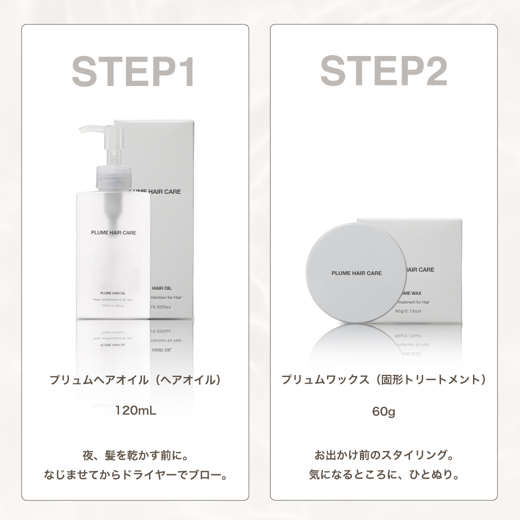 2STEPアウトバストリートメント　使い方